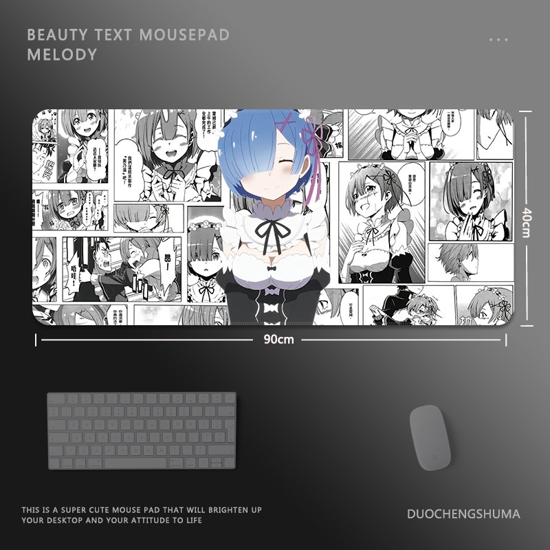 二次元報紙 主題桌墊 布質滑鼠墊-GOODTOYSTUDIO