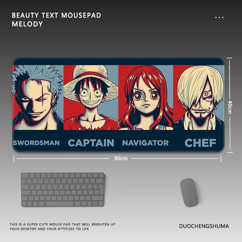 海賊王 主題桌墊 布質滑鼠墊-GOODTOYSTUDIO