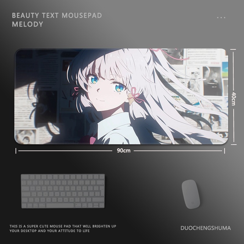 二次元報紙 主題桌墊 布質滑鼠墊-GOODTOYSTUDIO