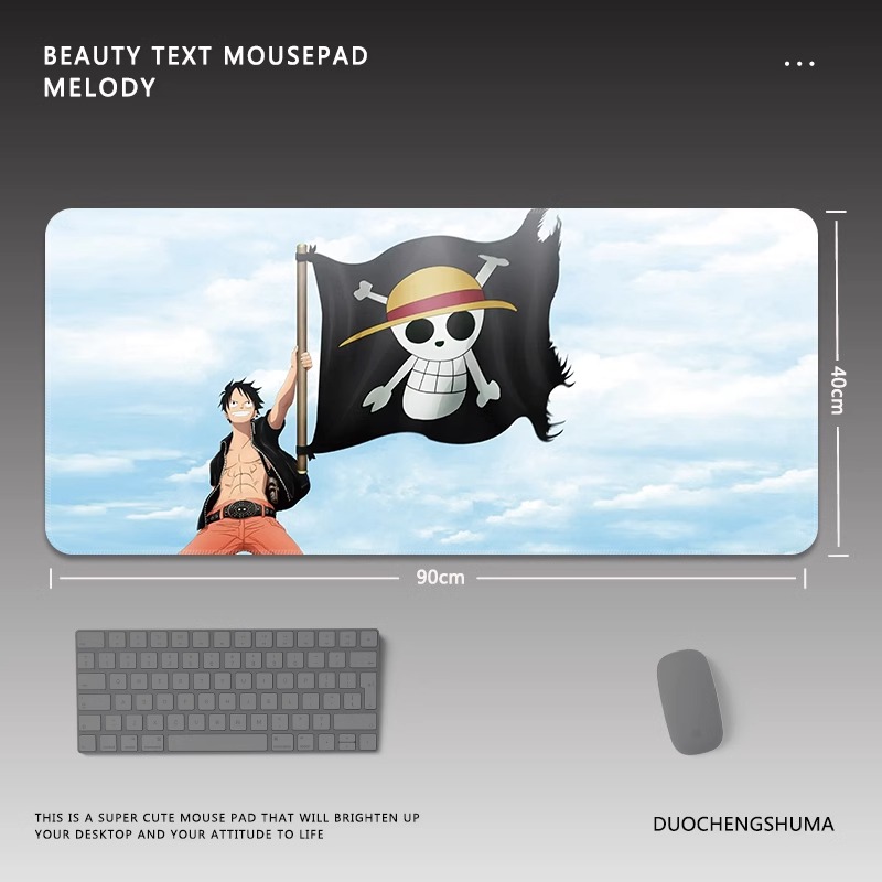 海賊王 主題桌墊 布質滑鼠墊-GOODTOYSTUDIO
