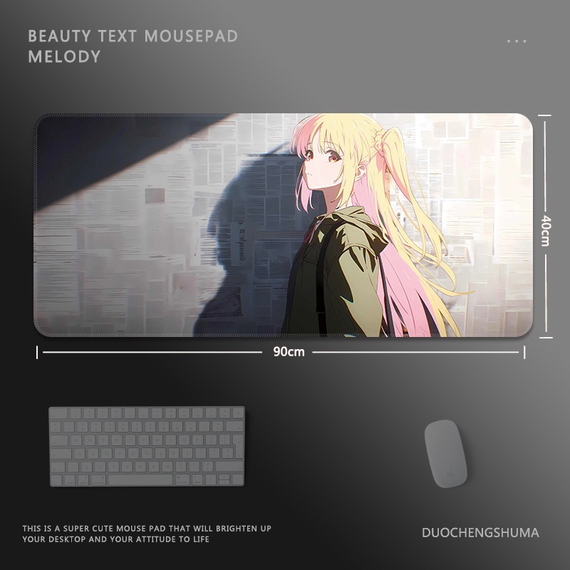 二次元報紙 主題桌墊 布質滑鼠墊-GOODTOYSTUDIO