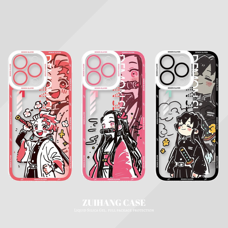 鬼滅之刃天使眼透明防摔軟殼