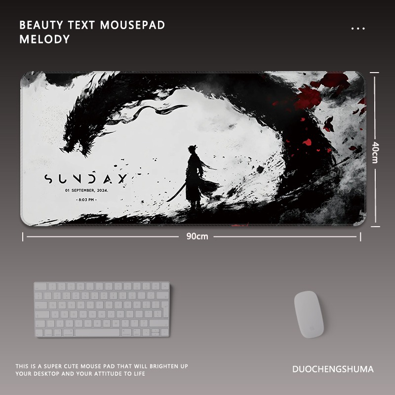 古風動漫 主題桌墊 布質滑鼠墊-GOODTOYSTUDIO