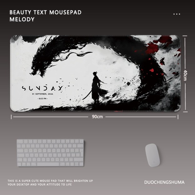 古風動漫 主題桌墊 布質滑鼠墊-GOODTOYSTUDIO