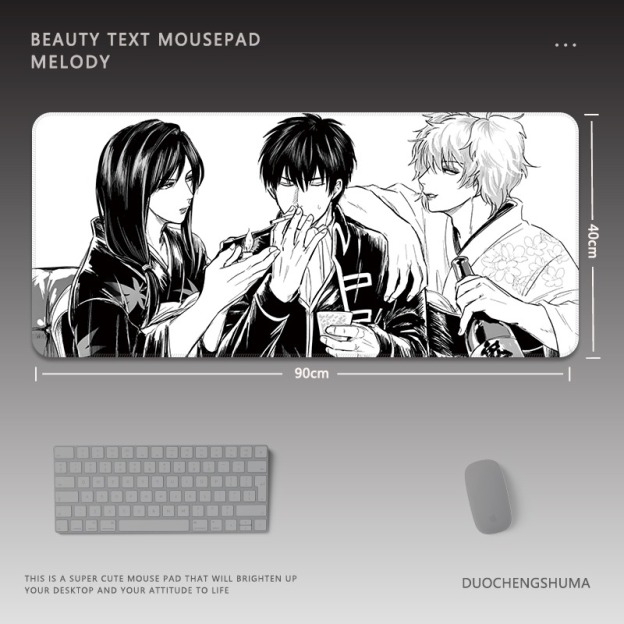 銀魂神樂動漫 主題桌墊 布質滑鼠墊-GOODTOYSTUDIO