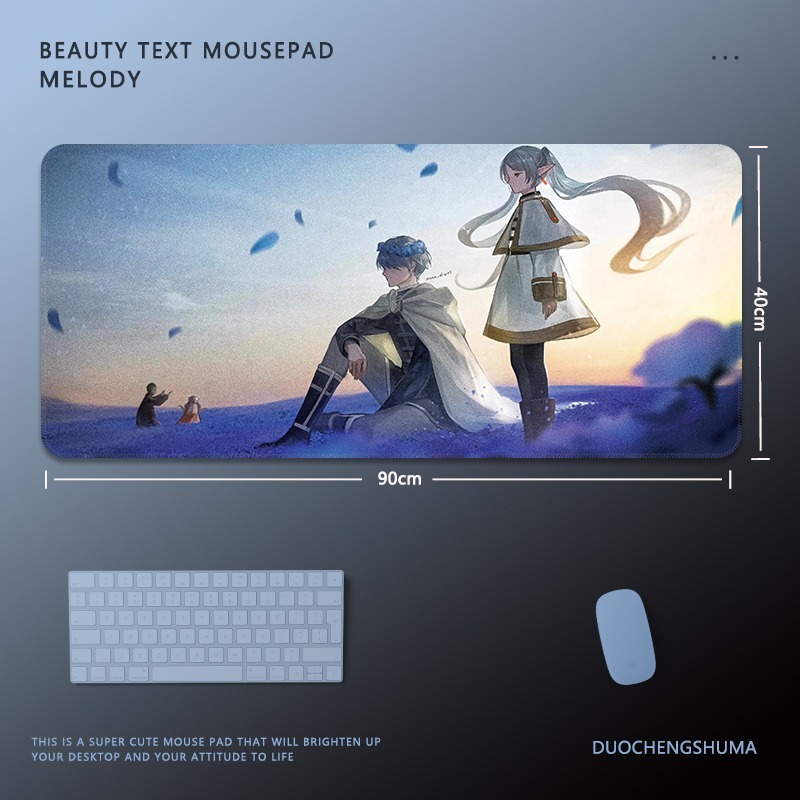 動漫電競超大遊戲加厚防滑鼠標墊