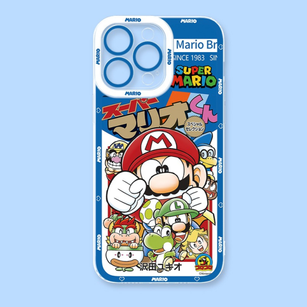 馬里奧天使眼透明防摔軟殼