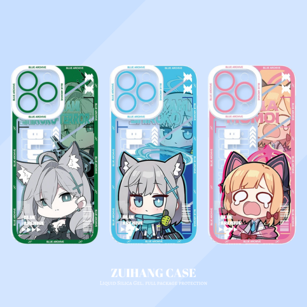 碧藍檔案天使眼透明防摔軟殼-GOODTOYSTUDIO