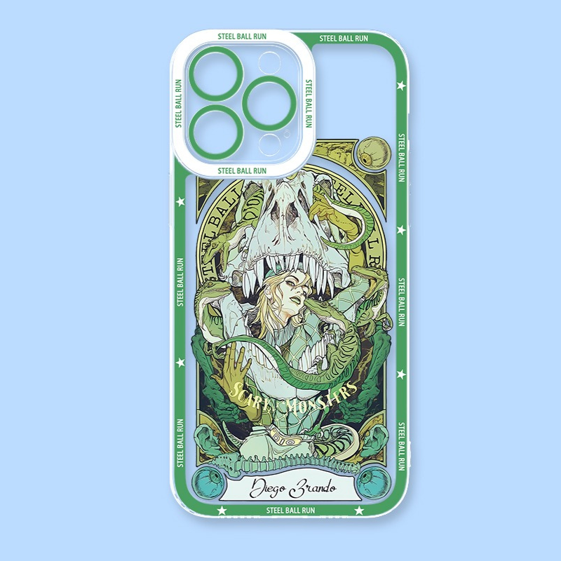 jojo飆馬野郎 天使眼透明防摔軟殼-GOODTOYSTUDIO