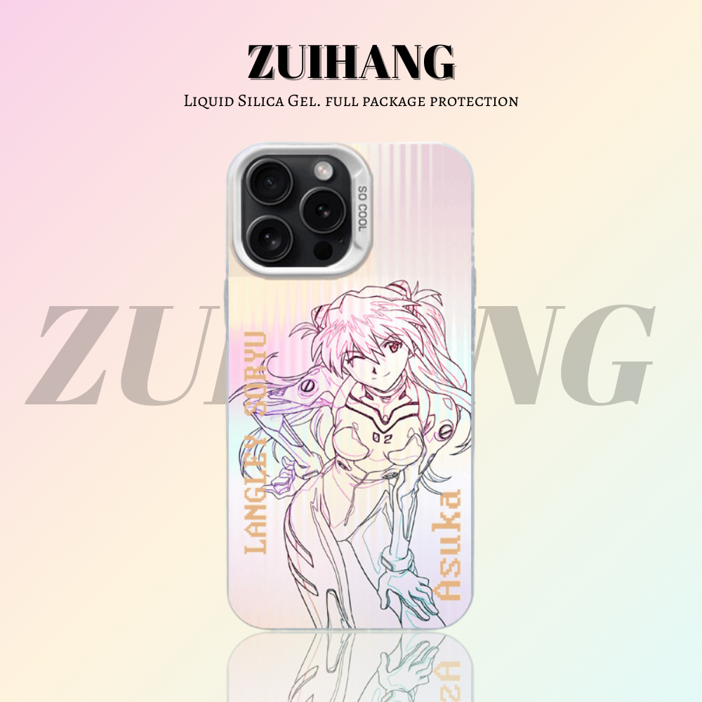 EVA新世紀福音戰士彩銀防摔手機殼-GOODTOYSTUDIO