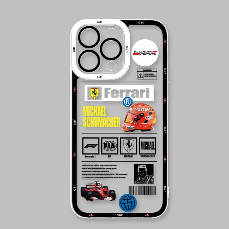 F1賽車手天使眼透明防摔軟殼-GOODTOYSTUDIO