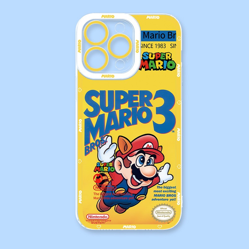 馬里奧天使眼透明防摔軟殼