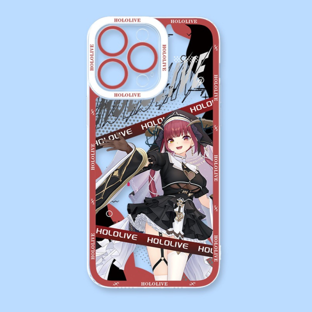 Hololive虛擬主播天使眼透明防摔軟殼