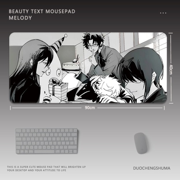 銀魂神樂動漫 主題桌墊 布質滑鼠墊-GOODTOYSTUDIO