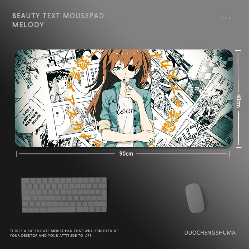 二次元報紙 主題桌墊 布質滑鼠墊-GOODTOYSTUDIO