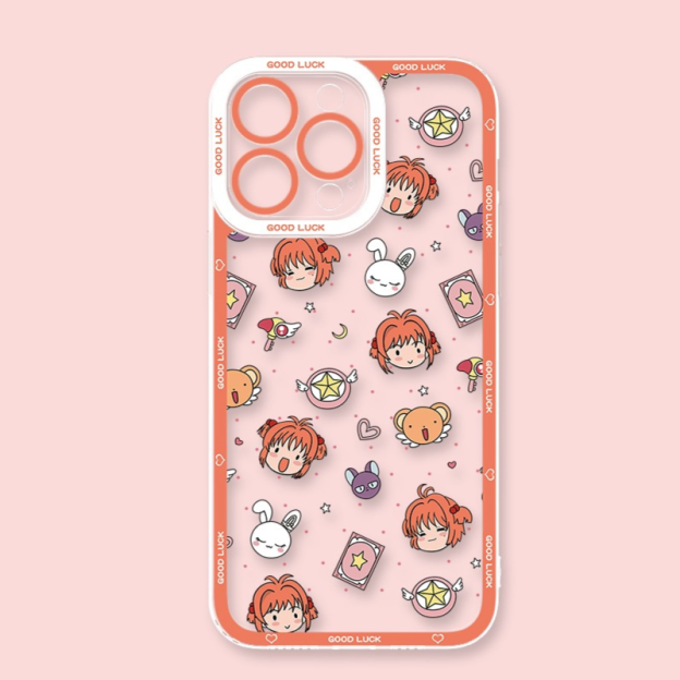 魔卡少女櫻天使眼透明防摔軟殼