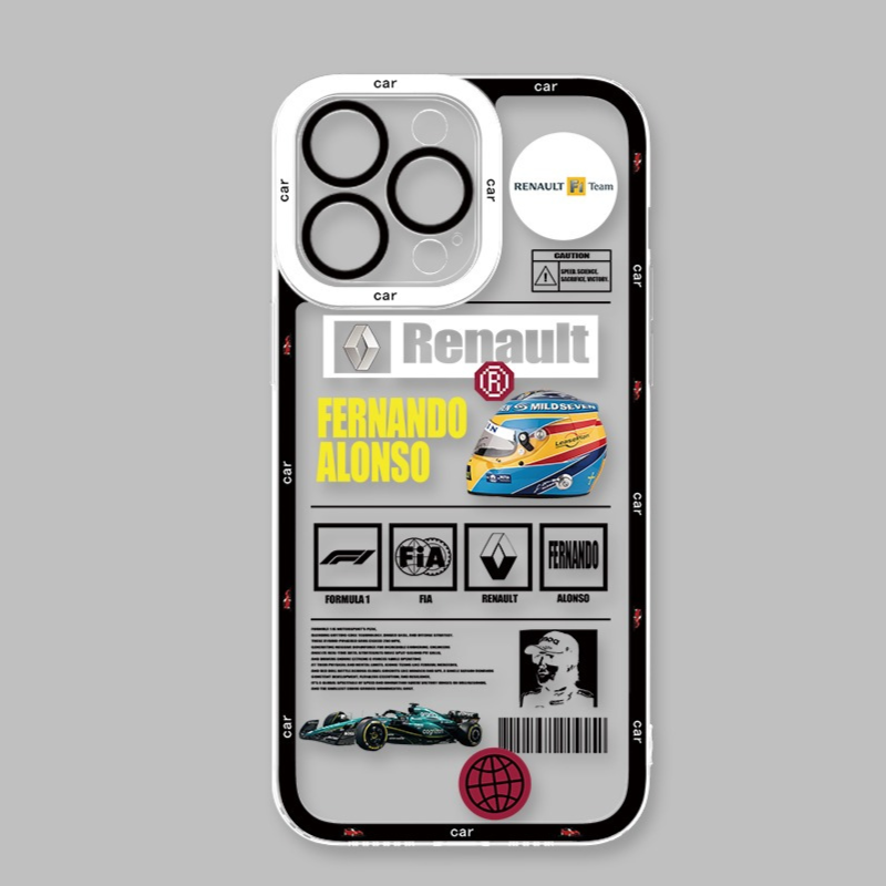 F1賽車手天使眼透明防摔軟殼-GOODTOYSTUDIO