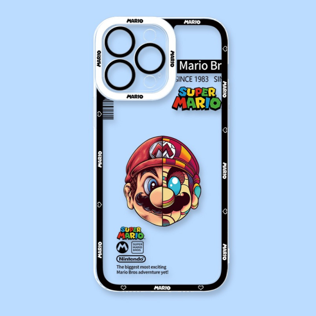 馬里奧天使眼透明防摔軟殼