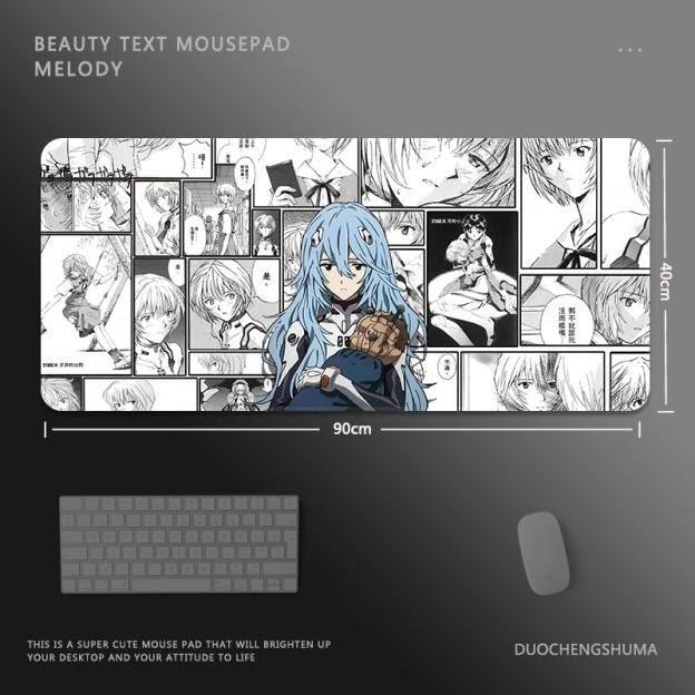 二次元報紙 主題桌墊 布質滑鼠墊-GOODTOYSTUDIO