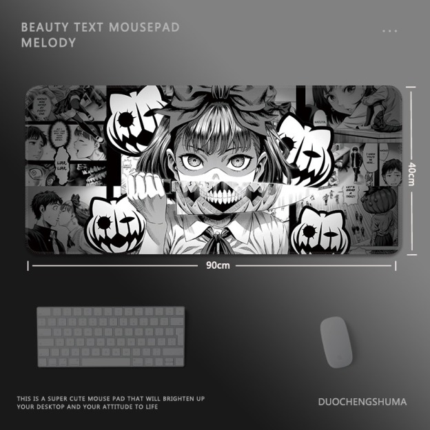 二次元報紙 主題桌墊 布質滑鼠墊-GOODTOYSTUDIO