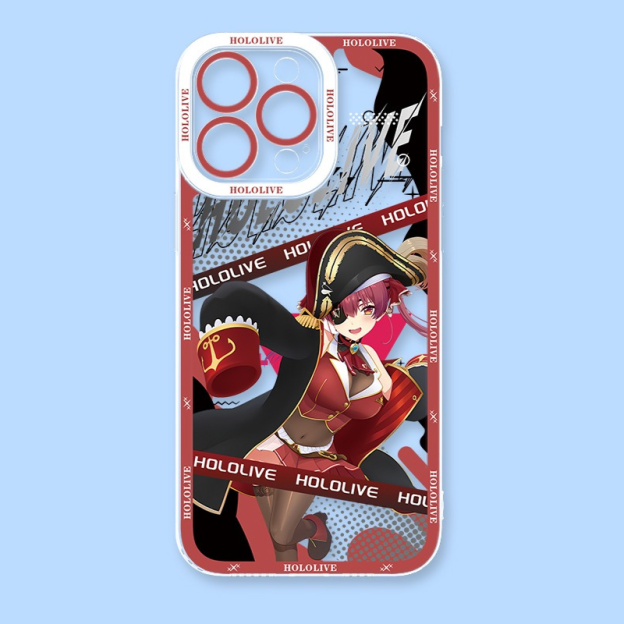 Hololive虛擬主播天使眼透明防摔軟殼