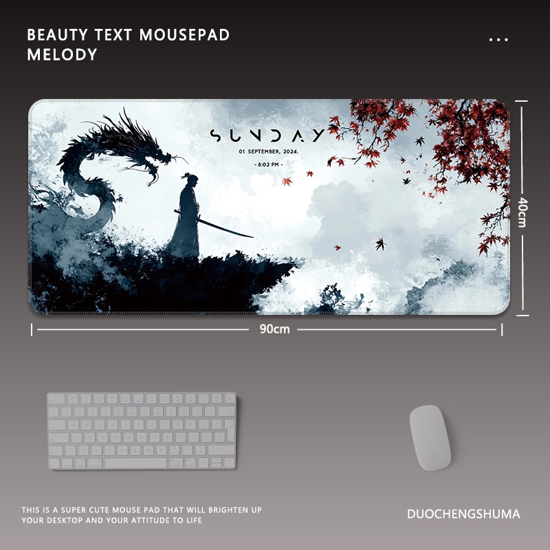 古風動漫 主題桌墊 布質滑鼠墊-GOODTOYSTUDIO