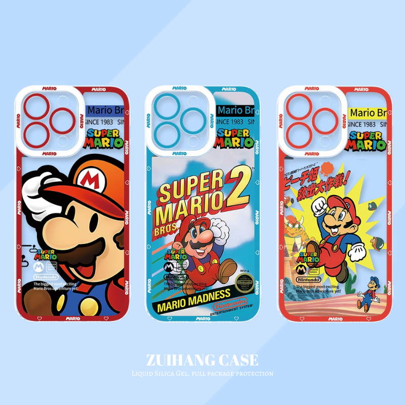 馬里奧天使眼透明防摔軟殼-GOODTOYSTUDIO