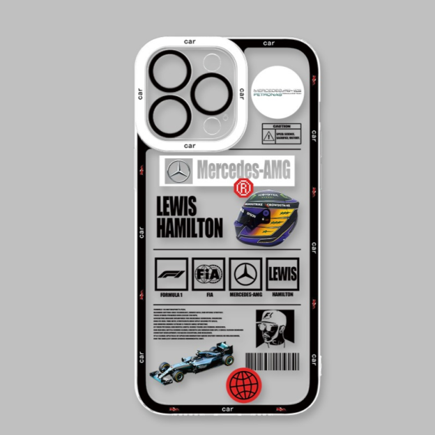 F1賽車手天使眼透明防摔軟殼-GOODTOYSTUDIO