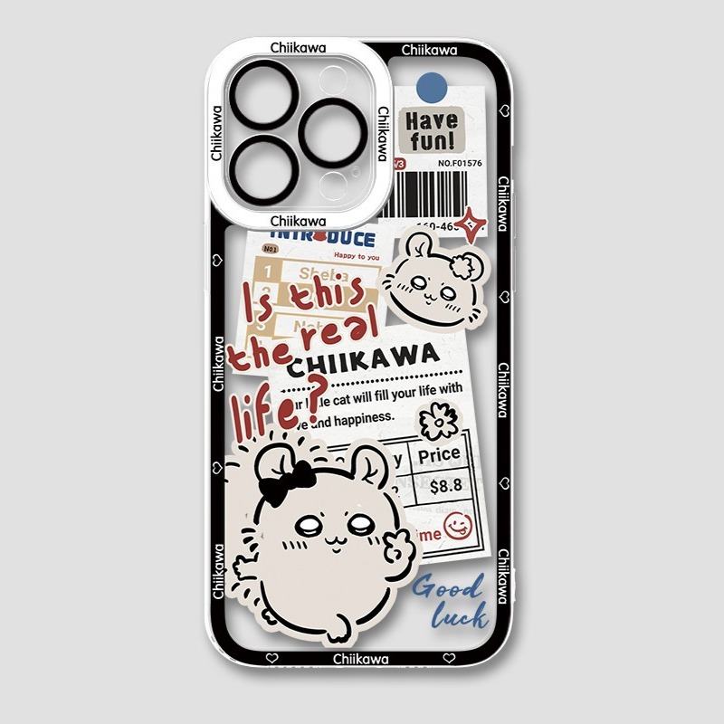 Chiikawa天使眼透明防摔軟殼