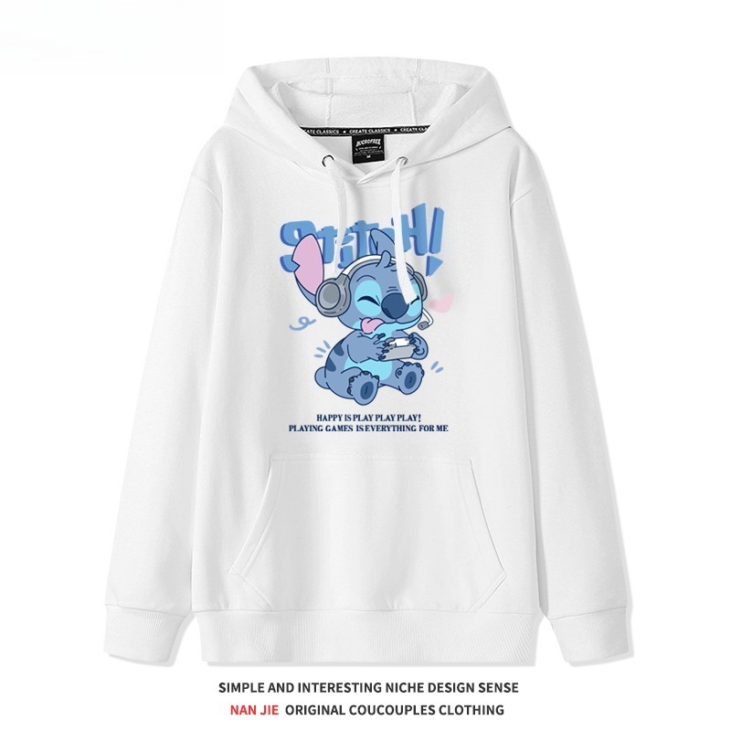 星際寶貝新款 親子情侶男女連帽衛衣