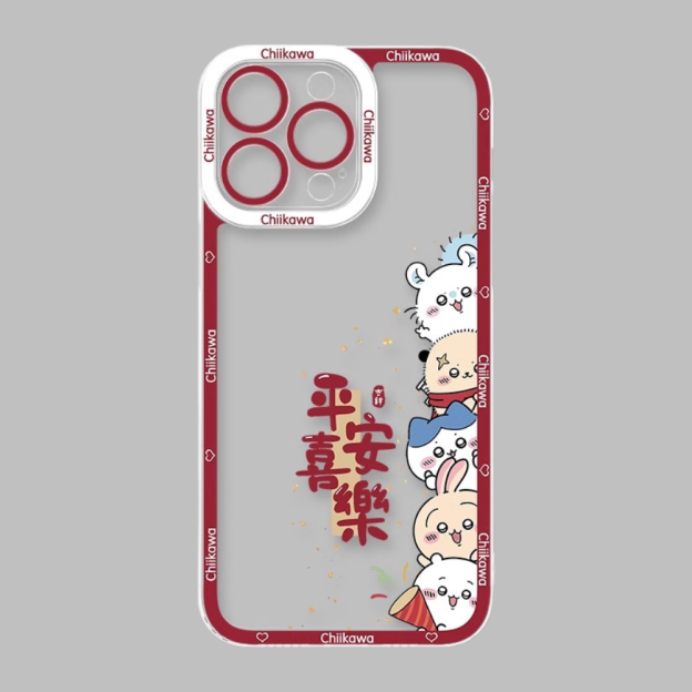 Chiikawa天使眼透明防摔軟殼