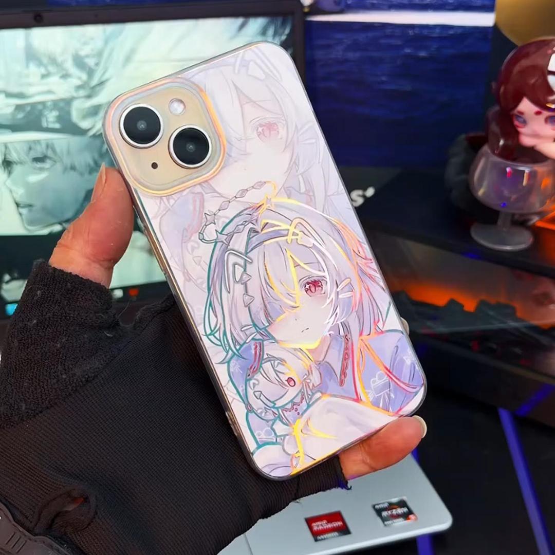 鳴潮極光金漸變手機殼