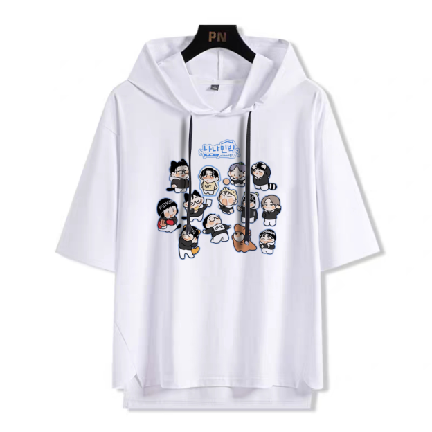 SEVENTEEN 連帽短袖T恤-GOODTOYSTUDIO