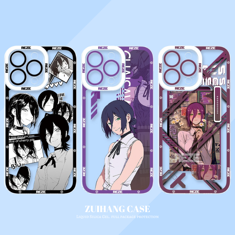 鏈鋸人天使眼透明防摔軟殼-ZUIHANG SHOP