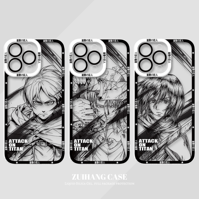 進擊的巨人天使眼透明防摔軟殼