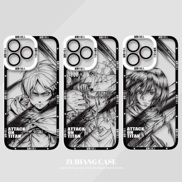 進擊的巨人天使眼透明防摔軟殼