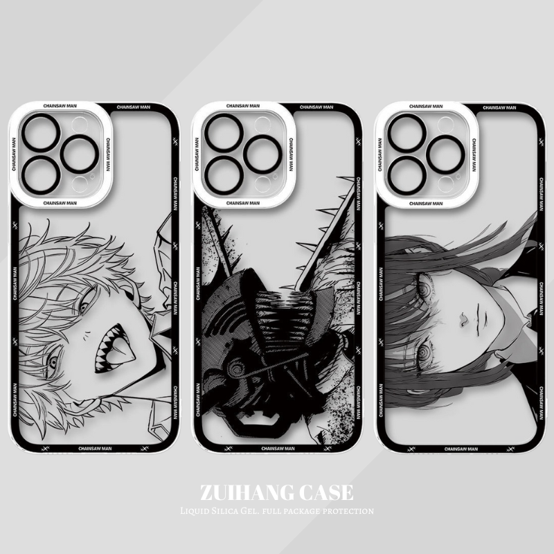 鏈鋸人天使眼透明防摔軟殼