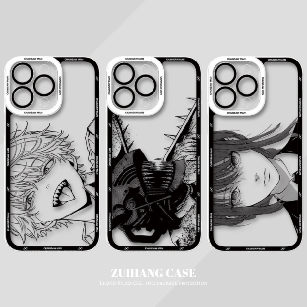 鏈鋸人天使眼透明防摔軟殼