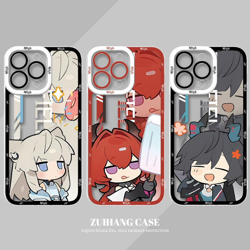 明日方舟終末帝天使眼透明防摔軟殼