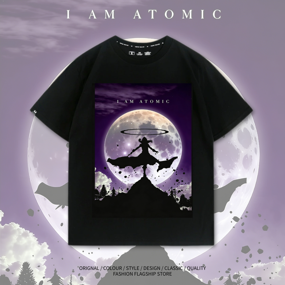 我想成為影之強者！動漫主題印花短袖T恤