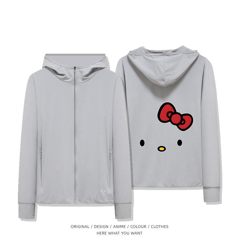 凱蒂貓 Hello Kitty 夏季通勤冰絲速乾涼感防曬外套
