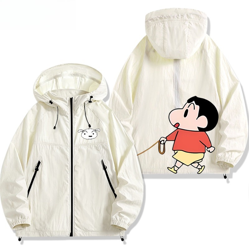 蠟筆小新周邊 男女輕薄透氣防曬服外套