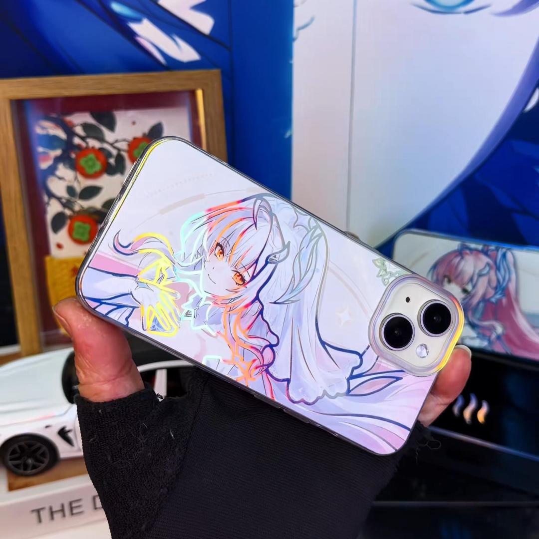 鳴潮極光金漸變手機殼