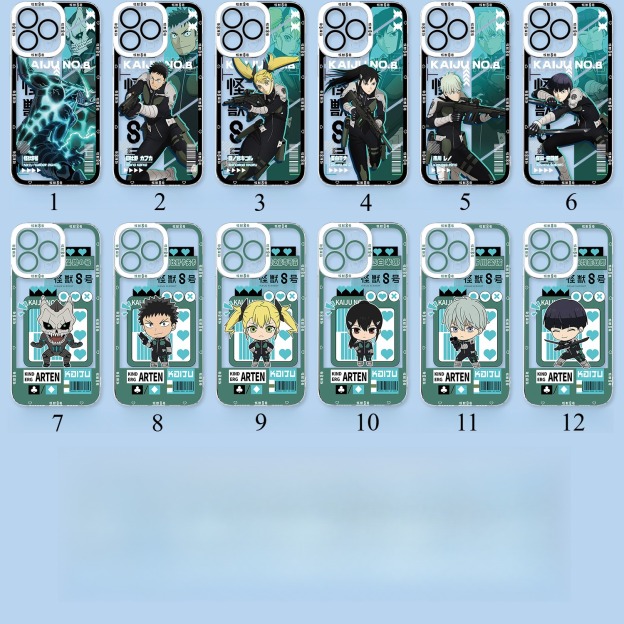 怪獸8號 天使眼透明防摔軟殼-GOODTOYSTUDIO