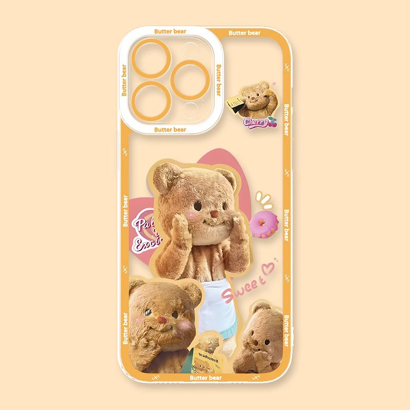 黃油小熊透明防摔軟殼-GOODTOYSTUDIO