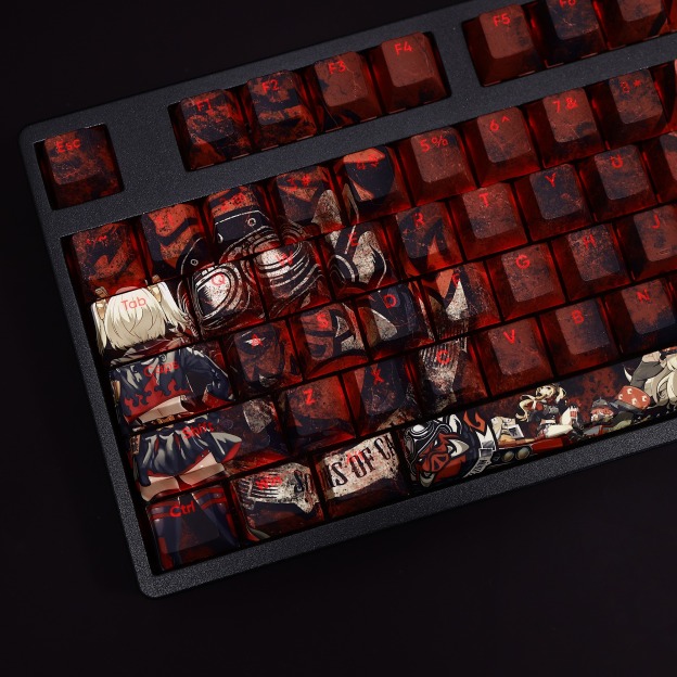 絕區零柏妮思懷特透光RGB108鍵標準配列衛星軸鍵帽