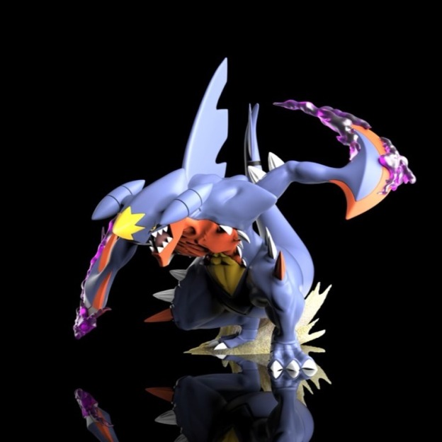 Pencil Studio 寶可夢 超級烈咬陸鯊 1/20