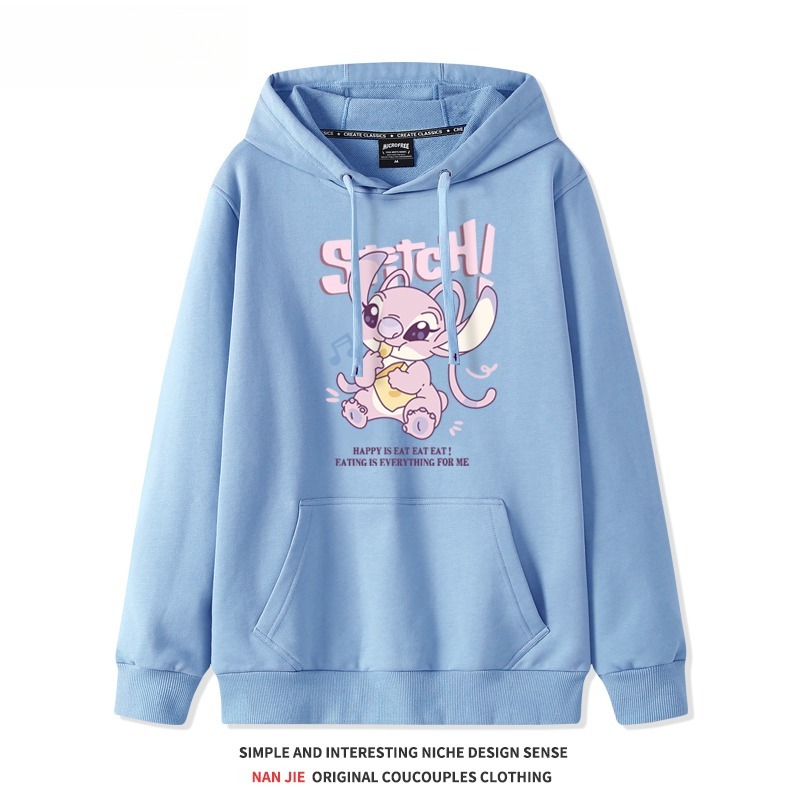 星際寶貝新款 親子情侶男女連帽衛衣