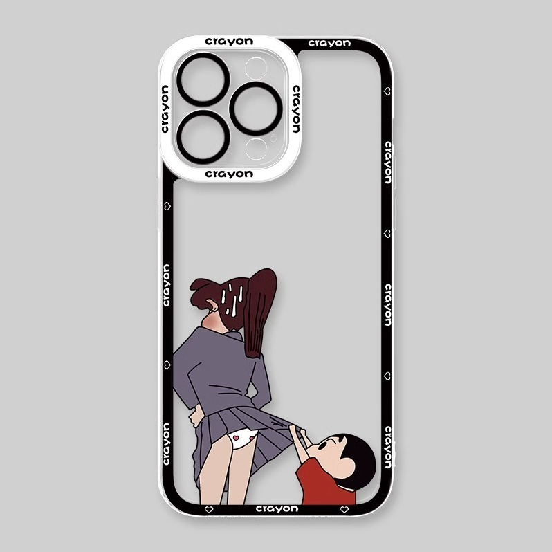 蠟筆小新透明防摔軟殼-GOODTOYSTUDIO