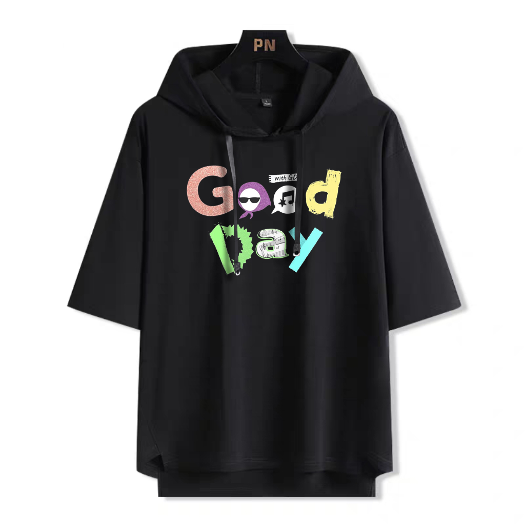 G-DRAGON 權志龍連帽短袖T恤-GOODTOYSTUDIO